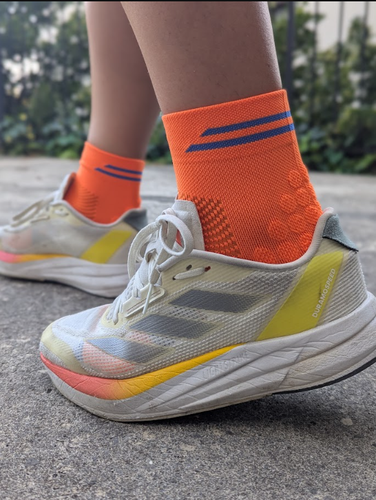 ONDARRETA -  NARANJA  FLÚOR - CALCETÍN RUNNING