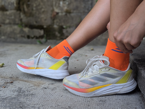 ONDARRETA -  NARANJA  FLÚOR - CALCETÍN RUNNING