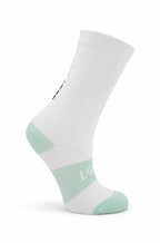 IGELDO - BLANCO y VERDE - CALCETÍN CICLISMO