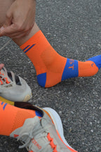 ONDARRETA -  NARANJA  FLÚOR - CALCETÍN RUNNING