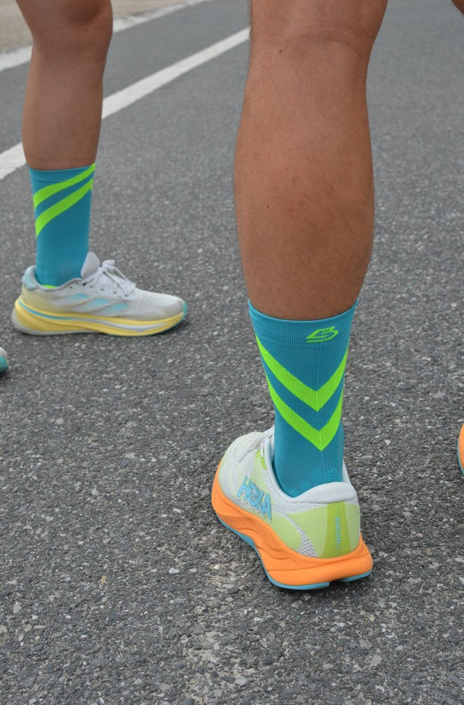 ZURRIOLA - AZUL TURQUESA - CALCETÍN RUNNING