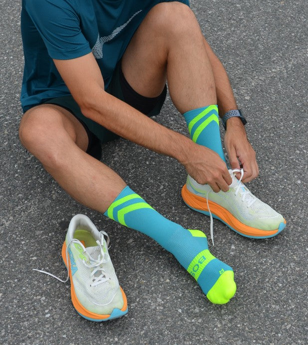 ZURRIOLA - AZUL TURQUESA - CALCETÍN RUNNING